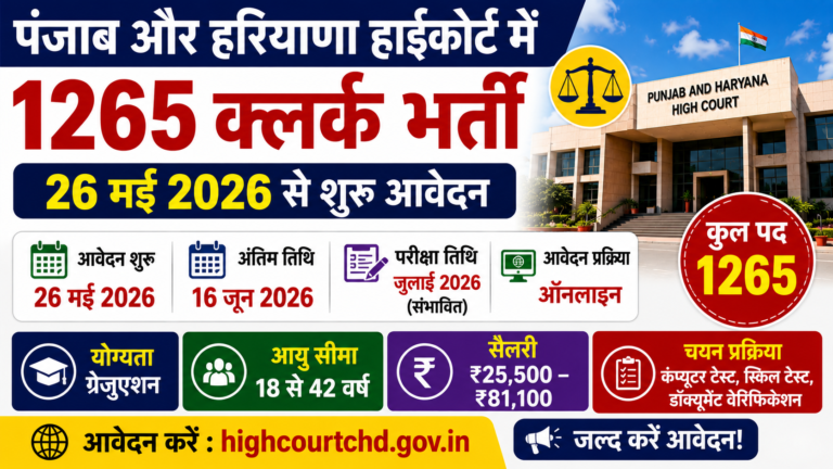 High Court Vacancy 2026