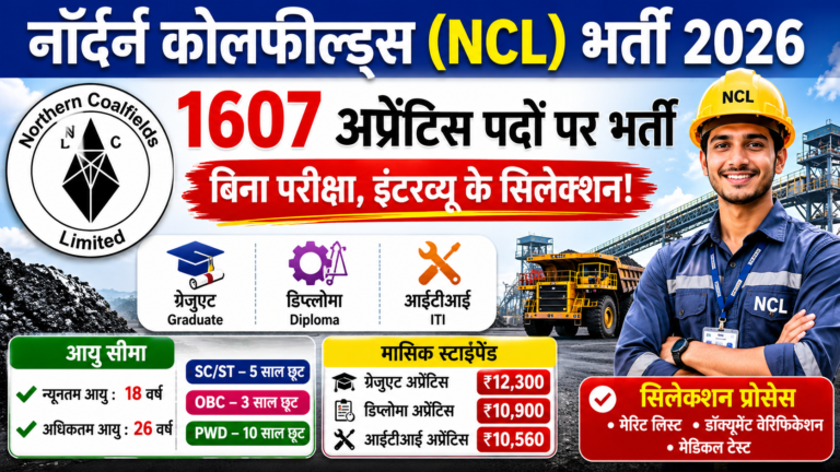 NCL Apprentice Recruitment 2026