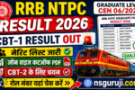 RRB NTPC Graduate Result 2026