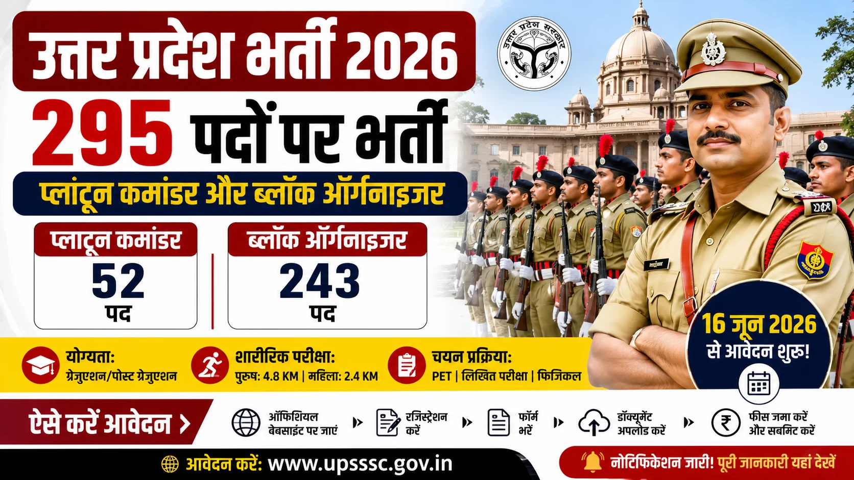 UP Recruitment 2026 Apply Online